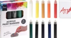Akrylmarkers i 10-pack
