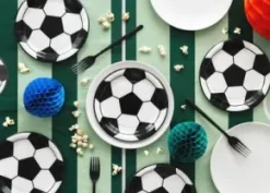 Assietter i 6-pack Fotboll