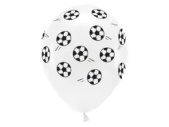 Ballonger i 6-pack Fotboll (eko)