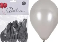 Ballong i 10-pack - Silver