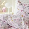 Bäddset 2-delar - Enhörning (rosa)