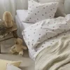 Bäddset 2-delar - Hjärtrud beige