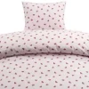 Bäddset 2-delar - Hjärtrud rosa