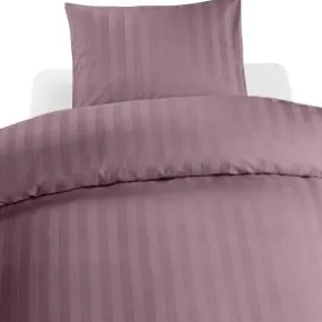 Bäddset 2-delar hotellsatin (Syren)