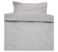 Bäddset med moln (Beige)