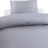 Bäddset SPJÄLSÄNG - Gingham Stripe (marin)