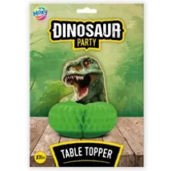 Bordsdekoration honeycomb - Dinosaurie