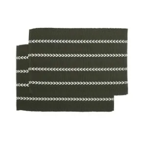 Bordstabletter 2-pack - Måns (Olivgrön/beige)