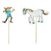 Cake Picks 10-pack - Pippi Långstrump
