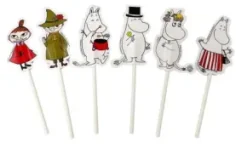 Cake topper i 12-pack - Mumin