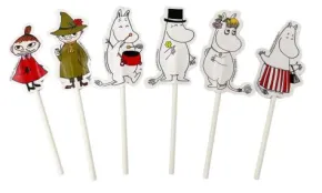 Cake topper i 12-pack - Mumin