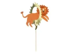 Cake topper med Lejon - Cirkus