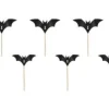 Caketoppers 6st Fladdermus