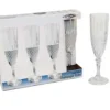 Champagneglas i plast 4-pack