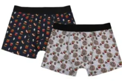 Coola herrboxer 2-pack - Snabbmat (M)