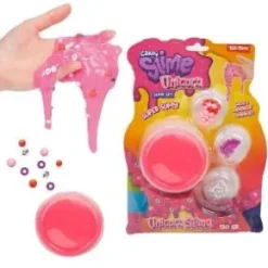 Crazy Slime set (Rosa enhörning)