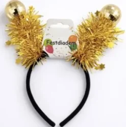 Diadem - Guldiga discokulor