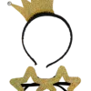Diadem och glasögon