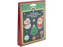 Diamond Painting stickers med julmotiv