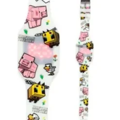 Digitalklocka - Minecraft (Pig/crafting together)