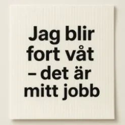 Disktrasa "Jag blir fort våt"
