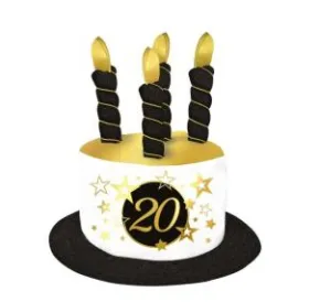 Födelsedagshatt -20år