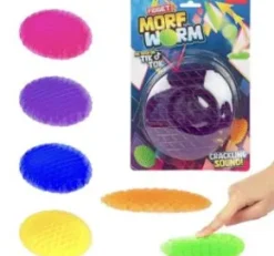 Fidget leksak - Morf Worm (Orange)