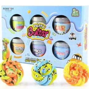 Fluffy butter slime (Blå kartong)
