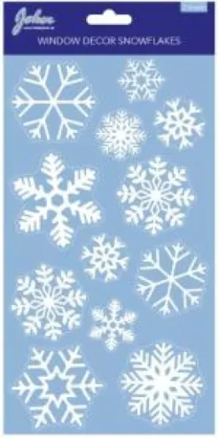 Fönsterdekor Snöflingor