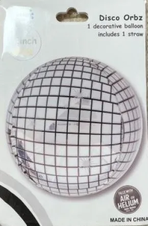 Folieballong - Discokula