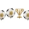 Folieballonger 4-pack trofé och fotbollar
