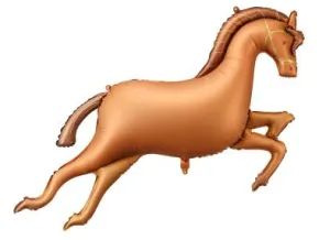 Folieballong 120x80cm - Häst
