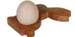 Äggkopp i teak - Kanin