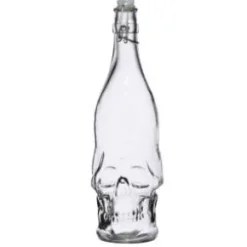 Glasflaska Döskalle