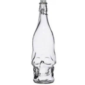 Glasflaska Döskalle