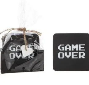 Glasunderlägg GAME OVER