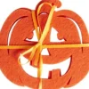 Glasunderlägg i 4-pack Pumpa (Orange)