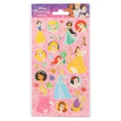 Glitter stickers - Disney prinsessor