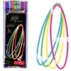 Glow in the dark halsband i 4-pack
