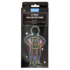 Glow in the dark stickers - Siluett pojke