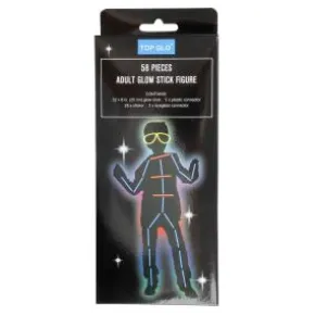 Glow in the dark stickers - Siluett man