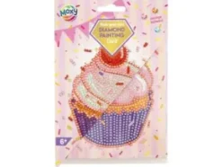Gör ett Diamond Painting kort (Cupcake)