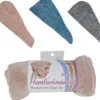 Handduk för håret i microfiber (Blå)