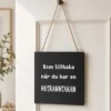Hängande tavla - "Husrannsakan"
