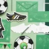 Inbjudningskort i 6-pack Fotboll