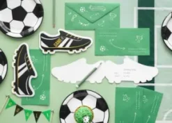 Inbjudningskort i 6-pack Fotboll