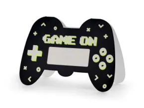 Inbjudningskort i 6-pack - Gamer
