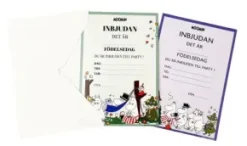 Inbjudningskort i 8-pack - Mumin