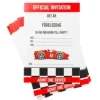 Inbjudningskort i 8-pack - Racing