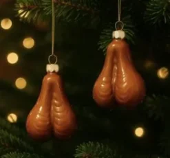 Julgranshänge 2-pack - Kulor i grenen